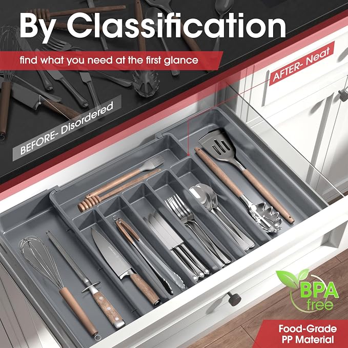 Aujen Silverware Organizer - Image 2