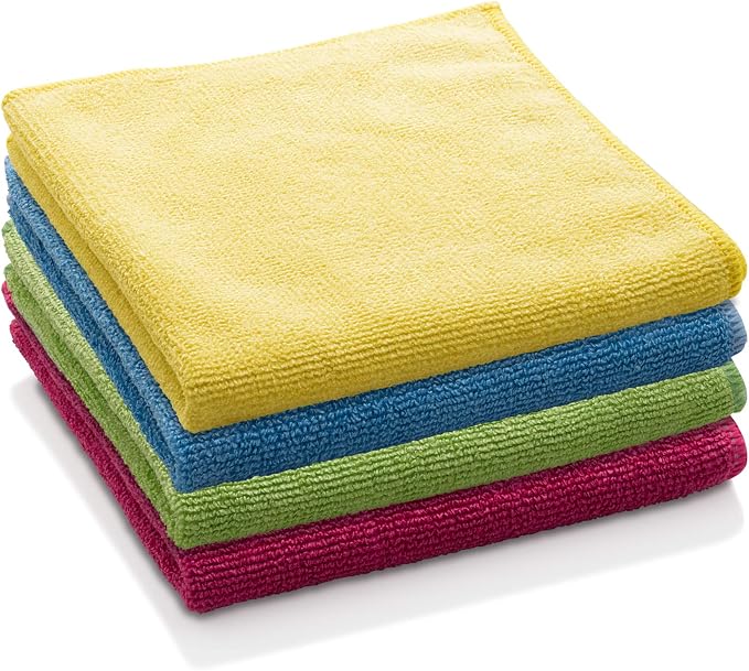 E-Cloth Microfiber Cloth 4-Pack, World's Leading Premium Microfiber Cleaning by E-Cloth