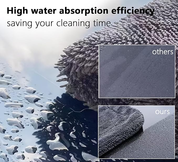 Shiny Shower Wipes Shower Cleaning Cloth, Super Absorbent Bath Towels, Shower - Image 2