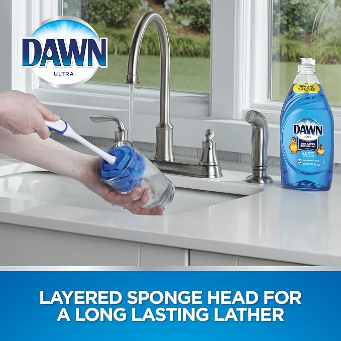 Dawn Ultra Puff Glassware and Dish Cleaning Brush - Image 3