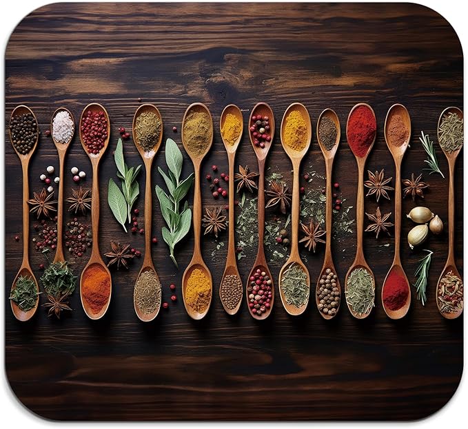 Kitchen Spices Dish Drying Mat by Unknown