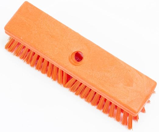 SPARTA Plastic Floor Scrub Brush, Brush Head Only, Deck Brush - Image 2