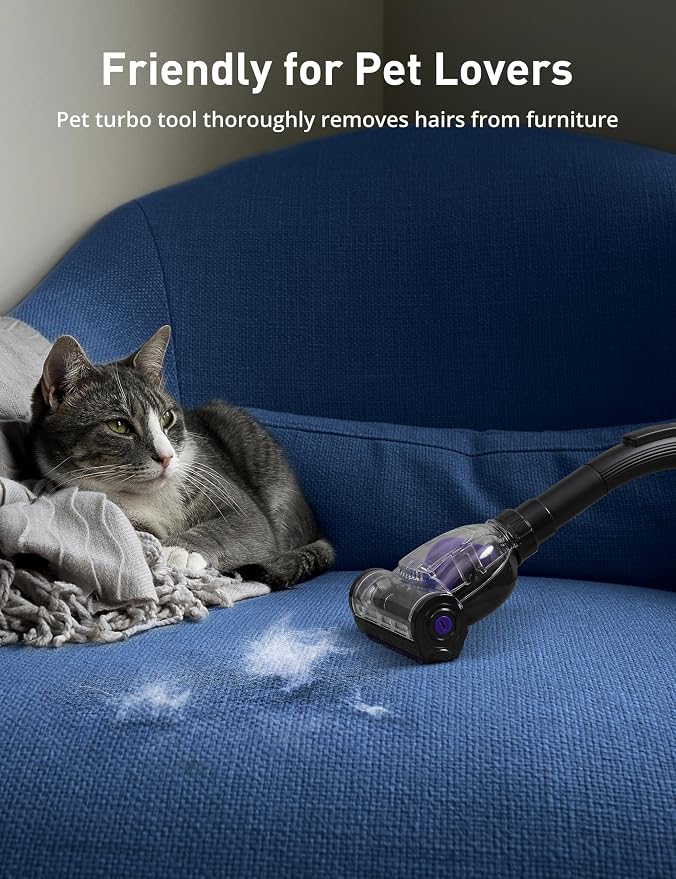 Aspiron 1700W Canister Vacuum Cleaner, 32Kpa Bagless Vacuum Cleaner, 2 - Image 5