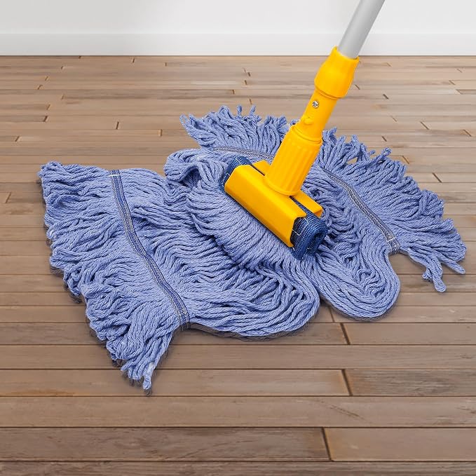 2 Pack Mop Head Replacement, Cleaning Heavy Duty Mop Head Commercial Replacement - Image 3