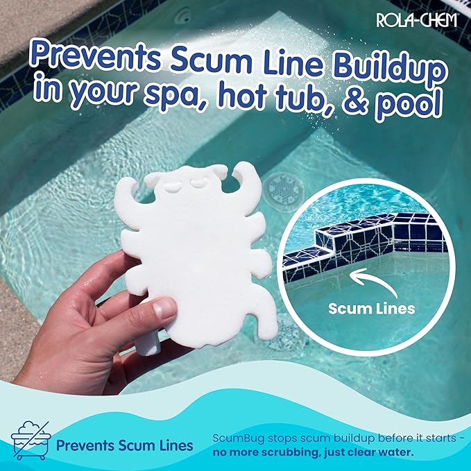 2 Pack Scumbug Hot Tub Scum Absorber – The Original, Highest Rated Scum - Image 4