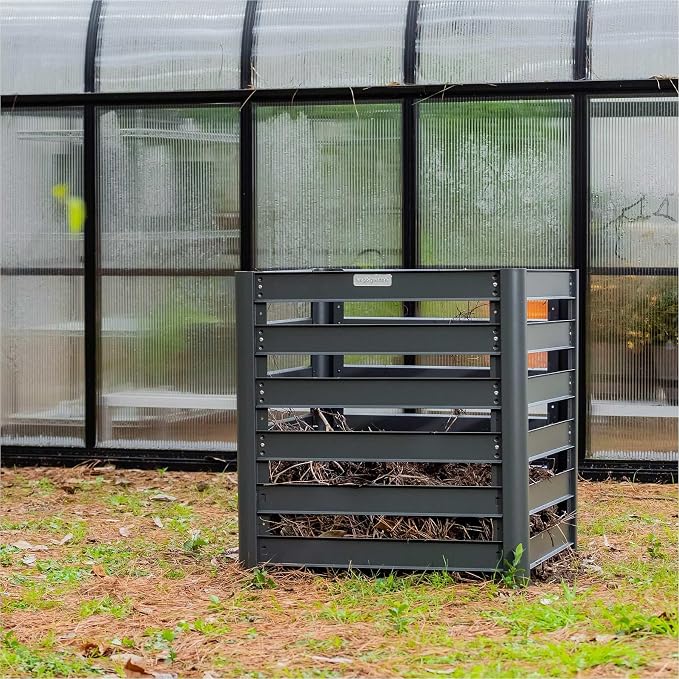 Vego Garden 32" Tall Modular Compost Bin 90" x 30" x 32" - Image 7