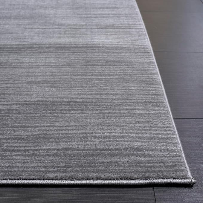SAFAVIEH Area Rug 12x18 - Vision Collection - Large - Silver, Modern Ombre Design, Non-Shedding & Easy to Clean, Ideal for Living Room, Bedroom, Dining Space (VSN606G)