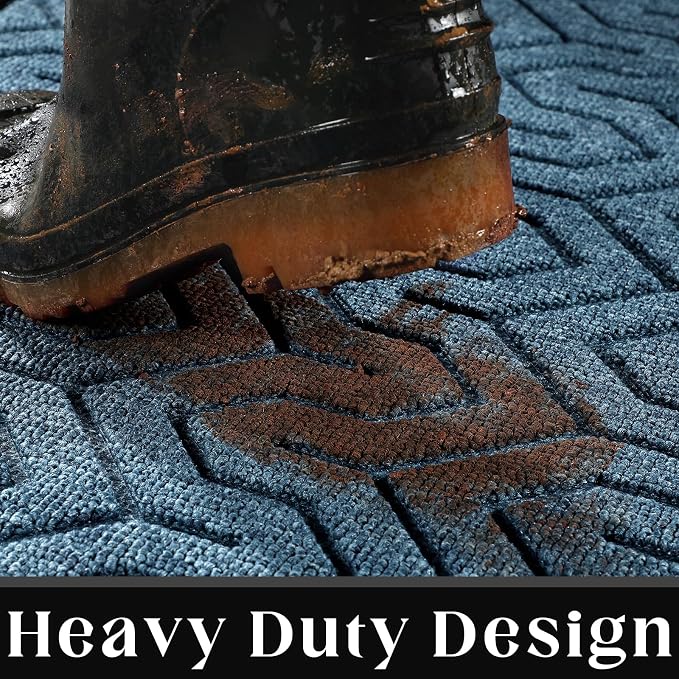 Yimobra Extra Large Door Mat Outside Entrance 60x32, Waterproof Heavy Duty - Image 3