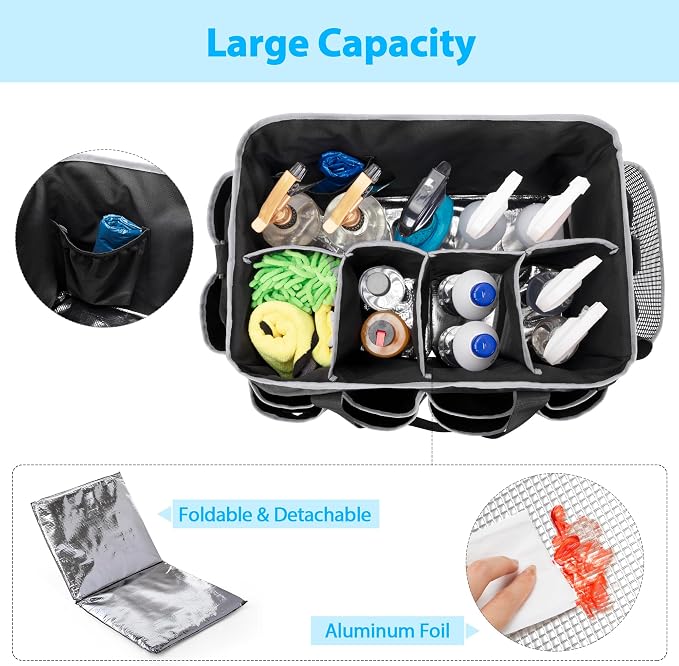 Extra-Large Wearable Cleaning Caddy, Organizer Bag - Image 2