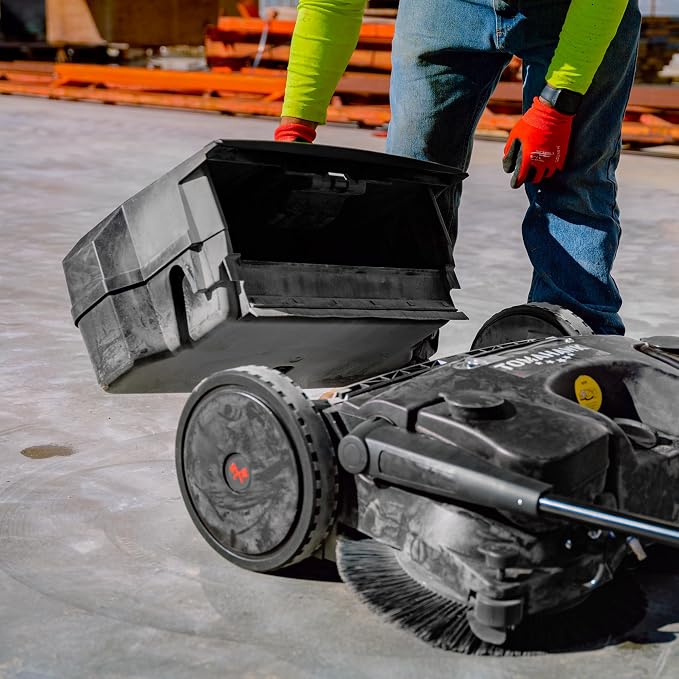 30" Battery Powered Push Sweeper - Image 8