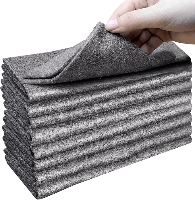 XANGNIER Thickened Magic Cleaning Cloth, Reusable Microfiber Cleaning Rag by XANGNIER