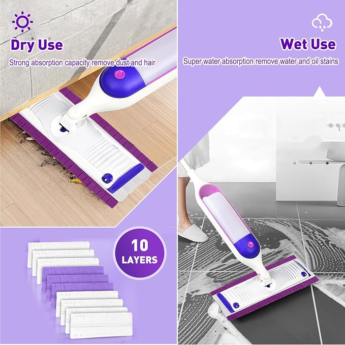 Power Mop Pads Refills for Swiffer PowerMop Multi-Surface Mopping Pad - Image 6