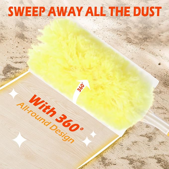 Honeydak 120 Pack Heavy Duty Duster Refills - Image 7