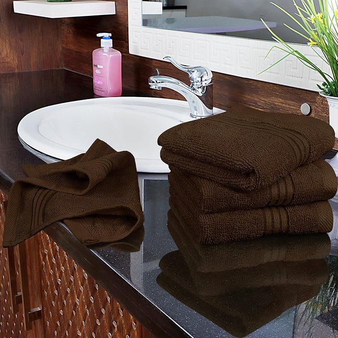 Utopia Towels Wash Cloths Set, 12 by 12 Inches, 100% Cotton Ring Spun, Highly - Image 8