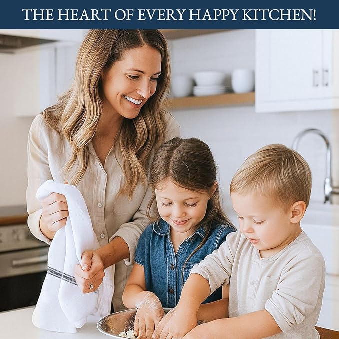 LANE LINEN Kitchen Hand Towels, 12 Pack Dish Towels - Image 3