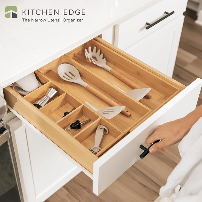 KitchenEdge Adjustable Kitchen Drawer Organizer - Image 2