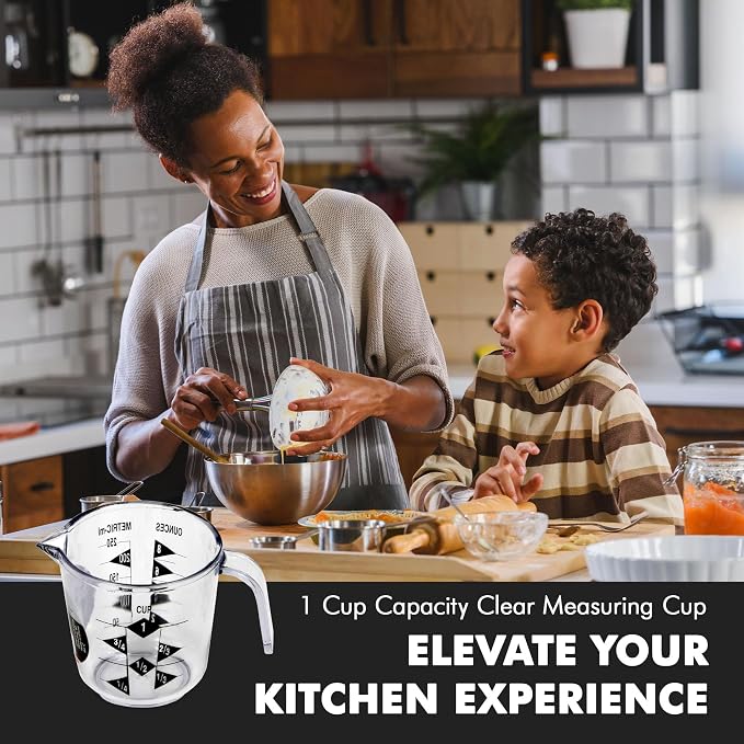 Chef Craft Select Plastic Measuring Cup, 1 Cup Capacity - Image 5