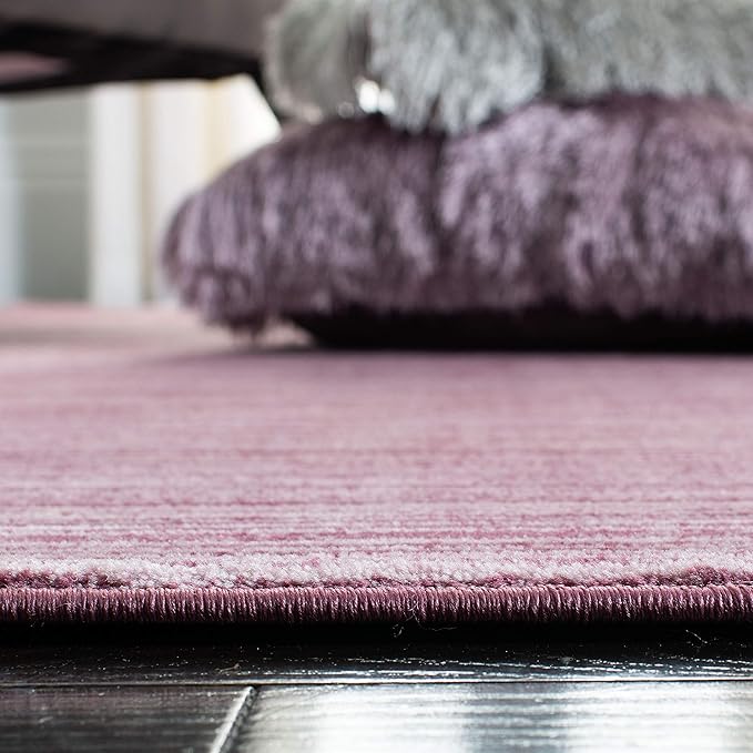SAFAVIEH Vision Collection Runner Rug - 2'2" x 8', Grape Purple, Modern Ombre Design, Non-Shedding & Easy to Clean, Ideal for Entryway, Foyer, Bedroom, Hallway (VSN606A)