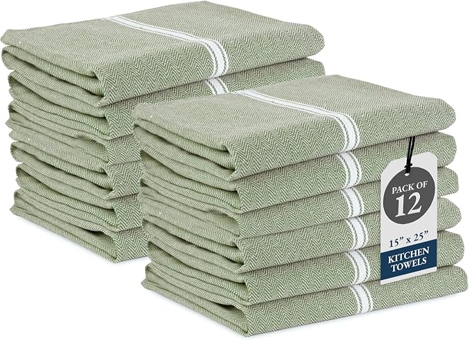 LANE LINEN Kitchen Towels Set by LaneLinen