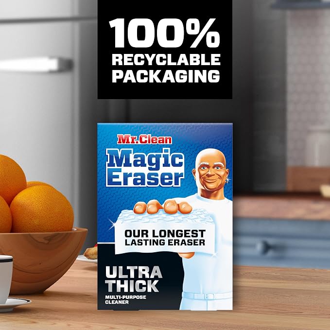 Mr. Clean Magic Eraser Sponge, All Purpose Cleaner, Long Lasting Cleaning - Image 7