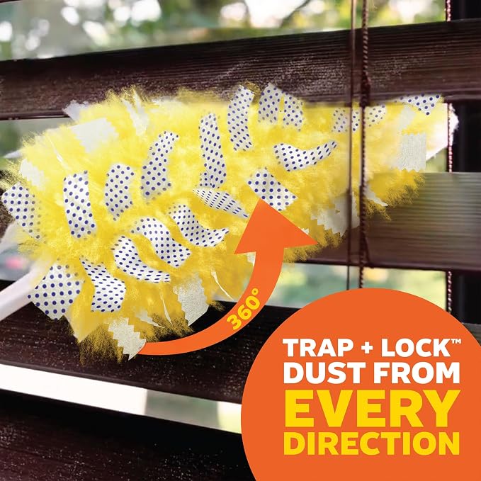 Swiffer Duster Kit with 3 ft Extendable Handle, Heavy Duty Dusting Starter Kit - Image 6