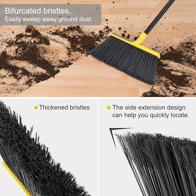 4 Packs Outdoor Broom for Floor Cleaning - Image 2