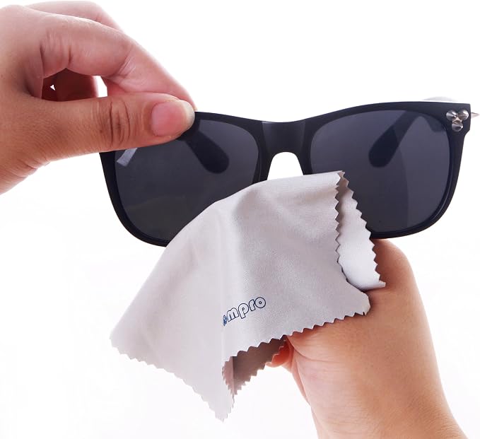 Wisdompro 12-Pack 4/4.75/6 inch Microfiber Cleaning Cloth - Image 5