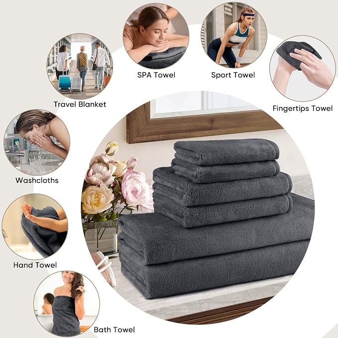 Orighty 6-Piece Towel Set - Image 5