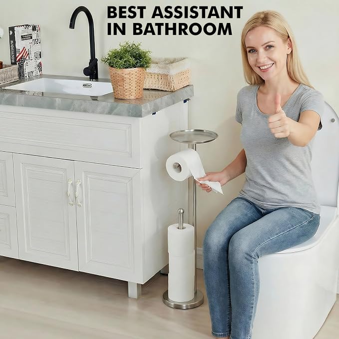 Freestanding Toilet Paper Holder - Image 8