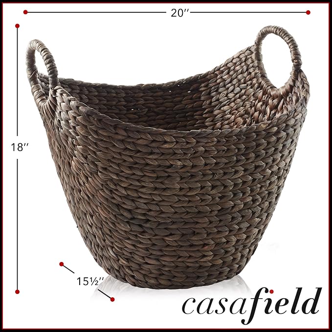 Casafield Large Laundry Boat Basket - Image 7