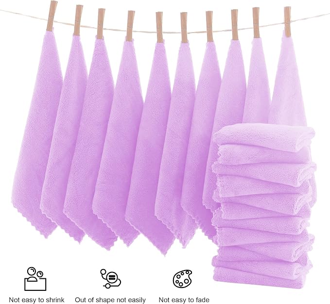 MOONQUEEN Ultra Soft Premium Washcloths Set - Image 3