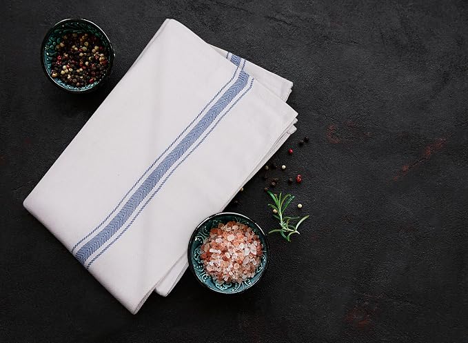 Utopia Towels Blue Dish Towels 100% Ring Spun Cotton Highly Absorbent & - Image 7
