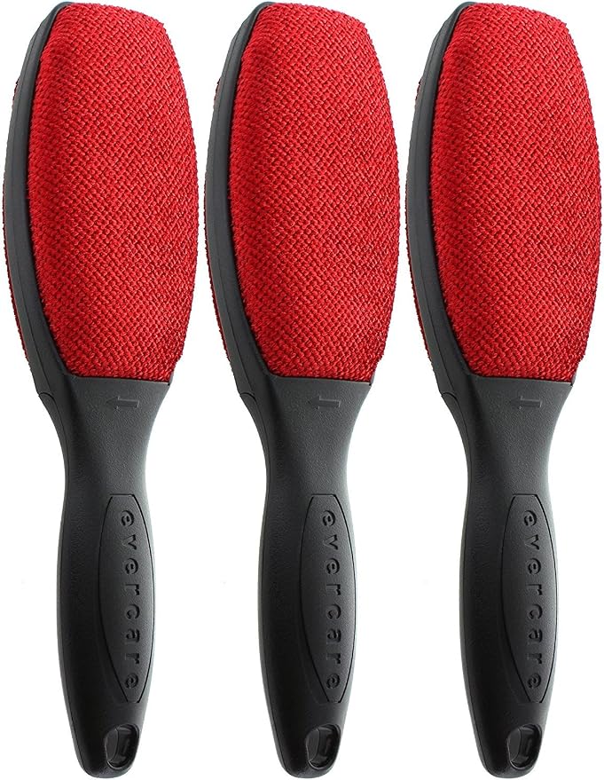 Evercare Magik Brush with Black Handle- Double-Sided Lint Remover Brush by Evercare
