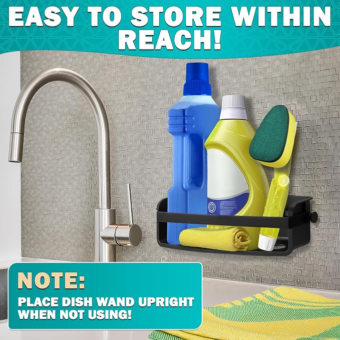 Dish Wand with Soap Dispenser - Image 9