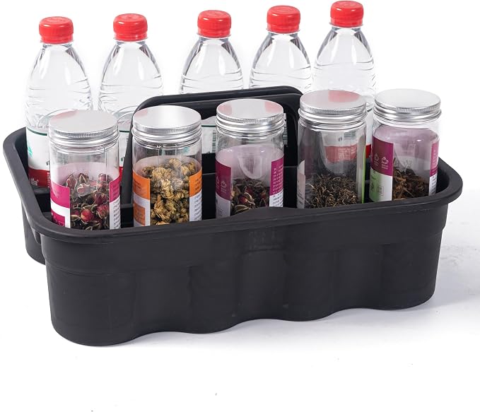 Matthew 3 Pack Large Plastic Tote Tool & Deluxe Supply Cleaning Caddy - Image 6