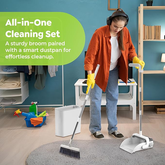 DustDockPro: Broom and Dustpan Set - Image 2