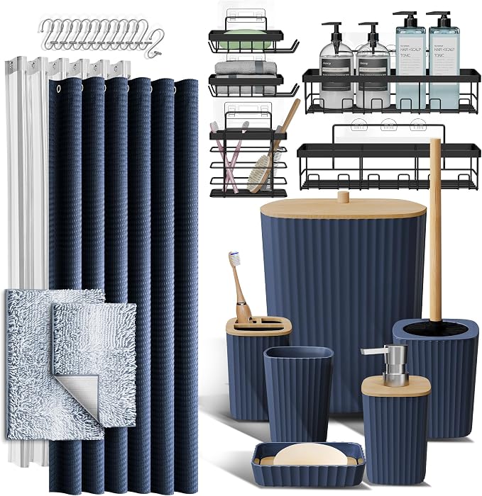 Clara Clark Bathroom Accessories Set by ClaraClark