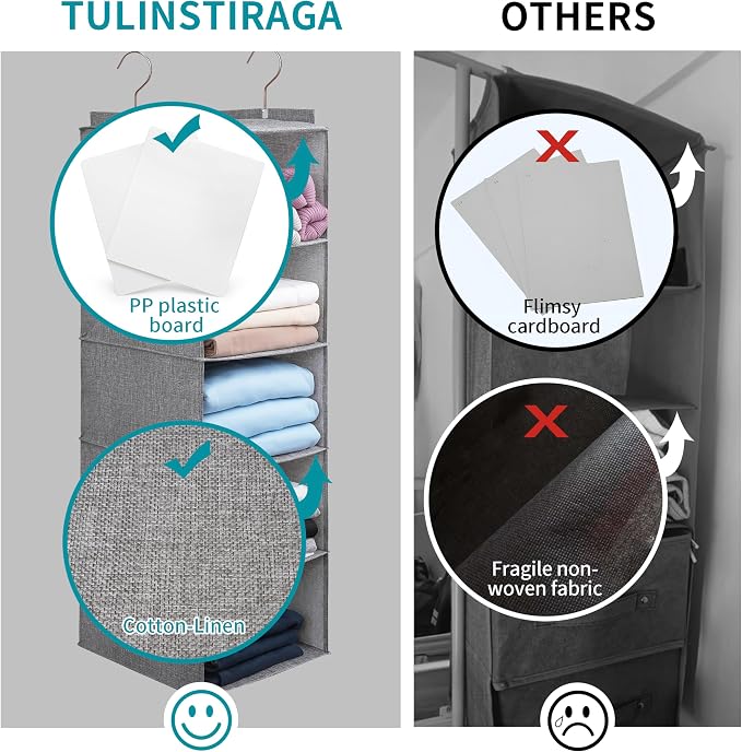 Large Hanging Sweater Organizer - Image 5
