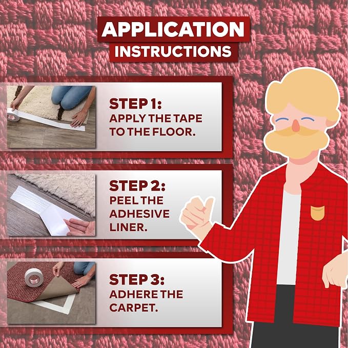 XFasten Double Sided Carpet Tape - Image 6