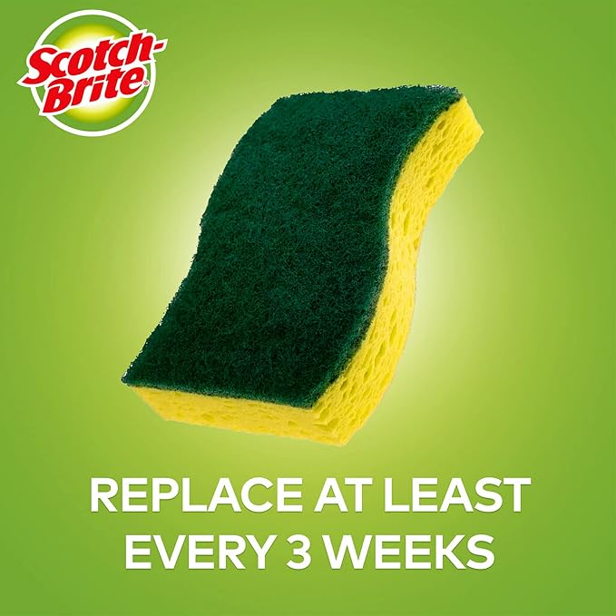3M Heavy-Duty Kitchen Scrub Sponge, No Size - Image 4