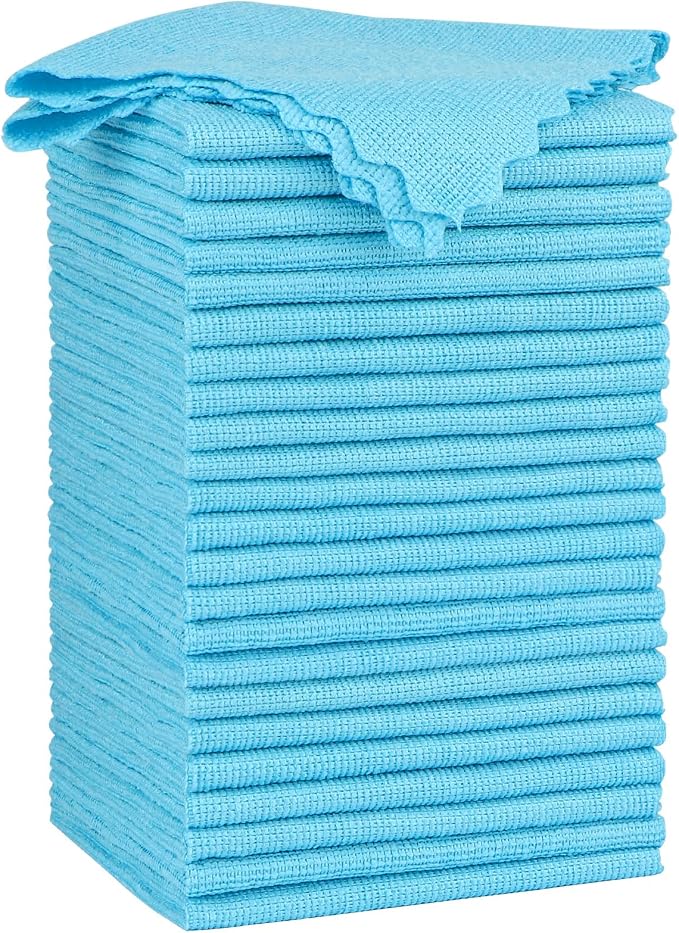 Orighty Cleaning Cloths 12x12 inch, Highly Absorbent Microfiber Cleaning by AllRightinOrighty