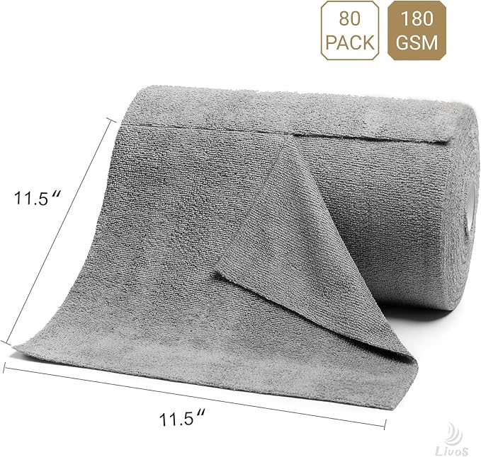 LIVOS Microfiber Cleaning Cloth Roll - Image 3