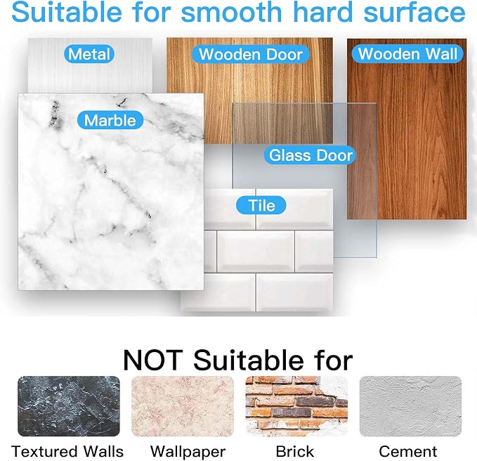 Broom Holder Wall Mount Self Adhesive, Broom and Mop Organizer Wall Hanging - Image 5