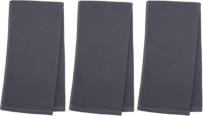 Mia'sDream Cotton Kitchen Towels and Dish Cloths Sets, Waffle Weave Dish Towels - Image 2