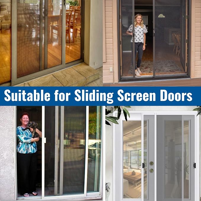 KC Hardware Vinyl Sliding Screen Door Track, Sliding Door Bottom Track - Image 6