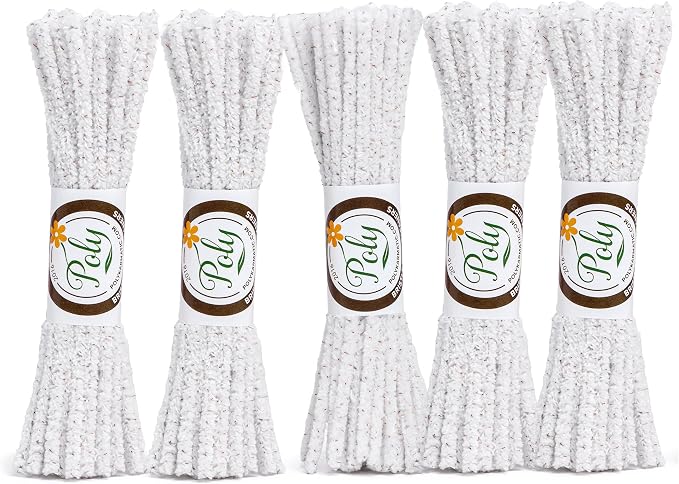 220 Count - Hard Bristle Pipe Cleaners Bulk | Great by Polykarmatic