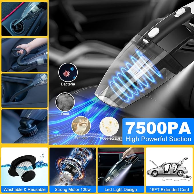 AUTODECO 37Pcs Car Detailing Brush Set, Car Detailing Kit, Auto Detailing Drill - Image 2
