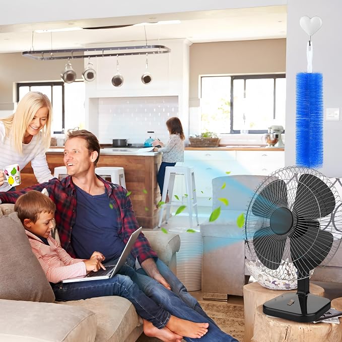 Fan Cleaner Brush Bendable Fans Duster Reusable Dust Remover Plastic Dust - Image 7