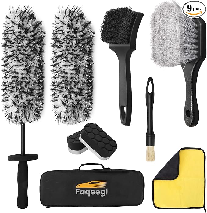 9PCS Professional Wheel Detailing Kit by Unknown