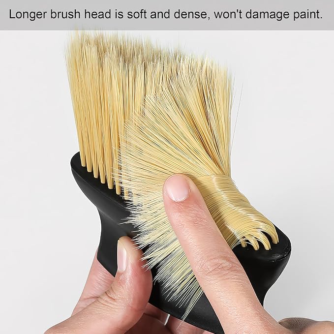 2 Pack Car Air Outlet Cleaning Brush Auto Interior Detailing Dust Brush Soft - Image 4